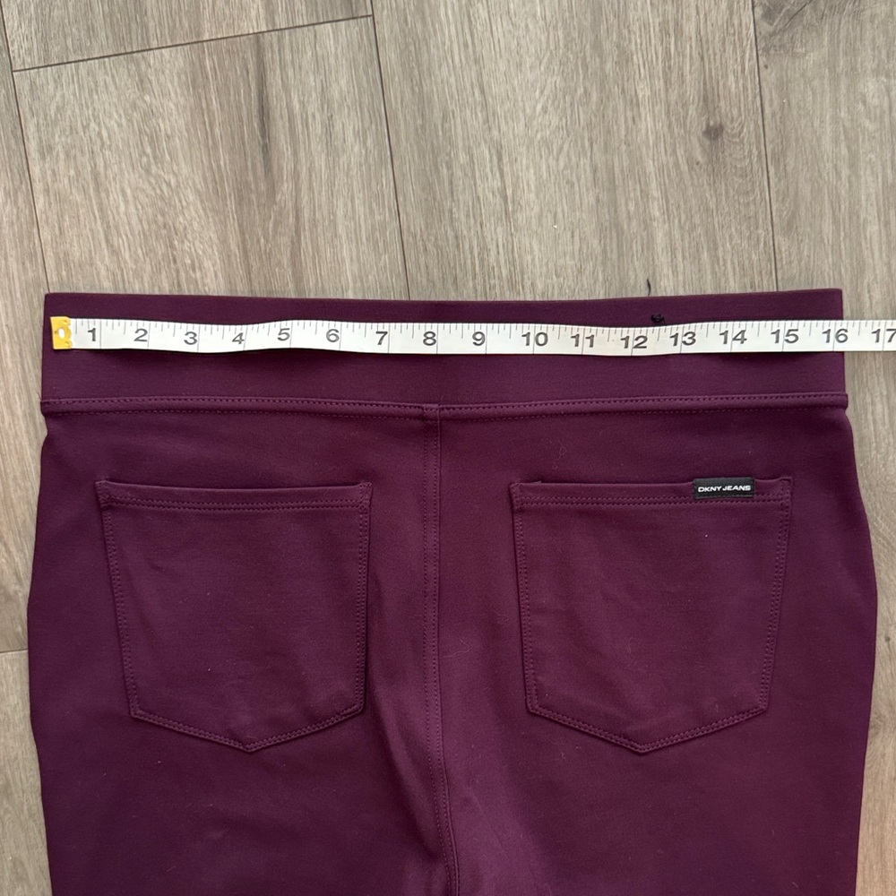 DKNY Deep Purple Ankle Pants Size M - Picture 13 of 13